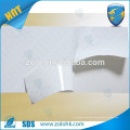 Water sensitive paper roll, Water sensitive label material